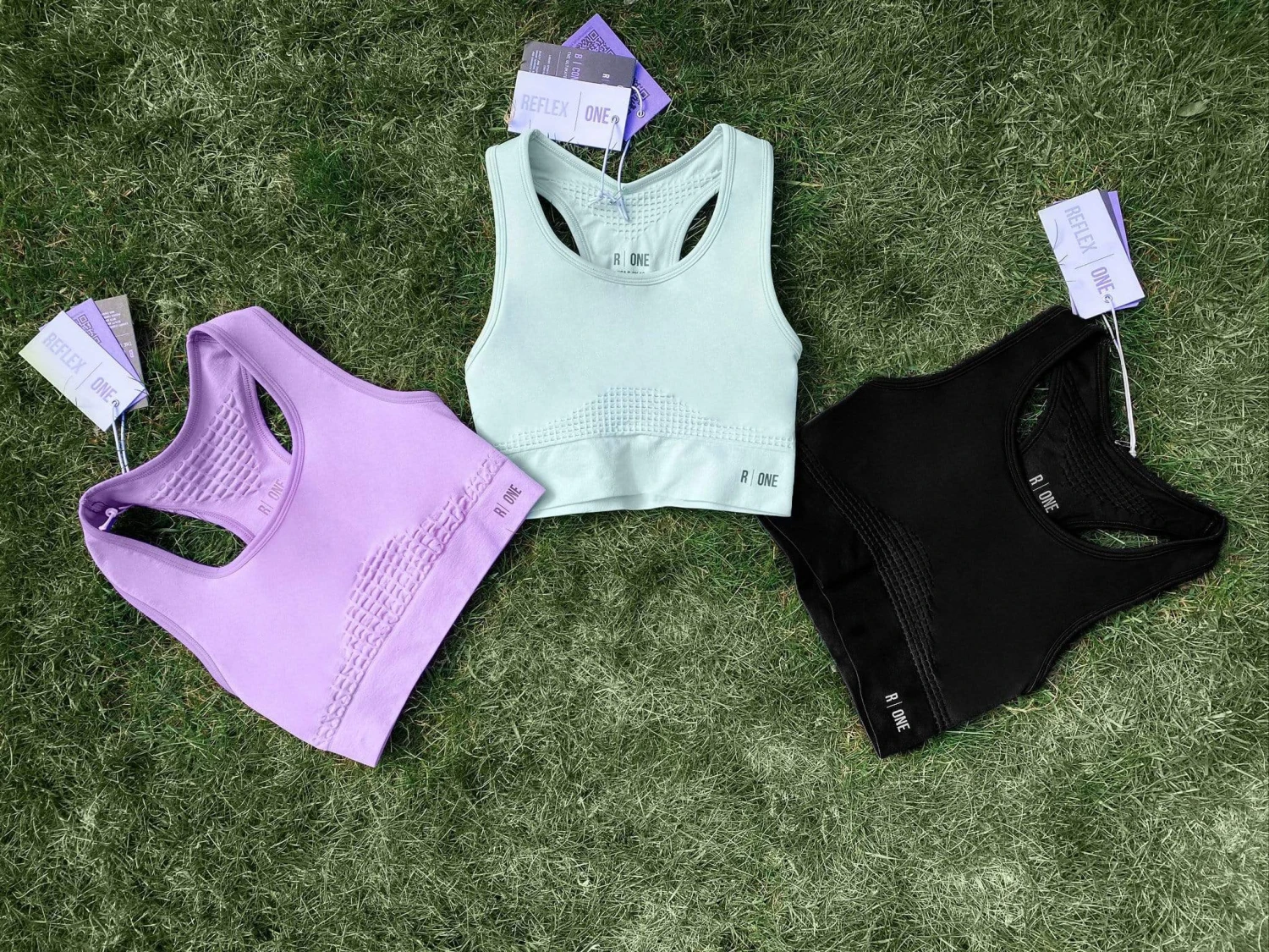 B-Confident Q-NOVA® Regenerated Material Nylon Sports Bra | Misty Jade 6 B-Confident Q-NOVA® Regenerated Material Nylon Sports Bra | Misty Jade - Image 4