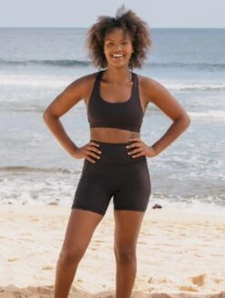 Upstate 5.5" Recycled Nylon Bike Short | Black