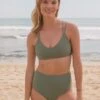 Topanga ECONYL® Bikini Top | Army Green 2 Topanga ECONYL® Bikini Top | Army Green -Women Clothing Store september army green 2xl topanga top army green 30652199567473
