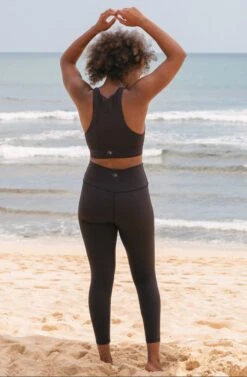 Hustle 7/8 Recycled Nylon Leggings | Black 15 Hustle 7/8 Recycled Nylon Leggings | Black -Women Clothing Store september hustle 7 8 leggings black 30372917543025