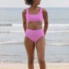 Lucky ECONYL® Bikini Bottom | Lilac -Women Clothing Store september lilac 2xl lucky bottom lilac 30652170731633