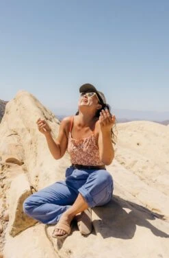 Paris ECONYL® One Piece Swimsuit | Burnt Sienna Poppy -Women Clothing Store september paris one piece poppy burnt sienna 30705551769713