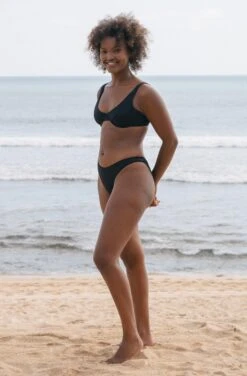 Rita ECONYL® Eco Rib Bikini Top | Black 15 Rita ECONYL® Eco Rib Bikini Top | Black -Women Clothing Store september rita top black eco rib 30705538793585