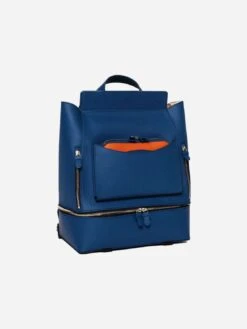Courage Versatile Vegan Leather Backpack | Blue -Women Clothing Store soybean bags courage versatile vegan leather backpack blue 29412246323313