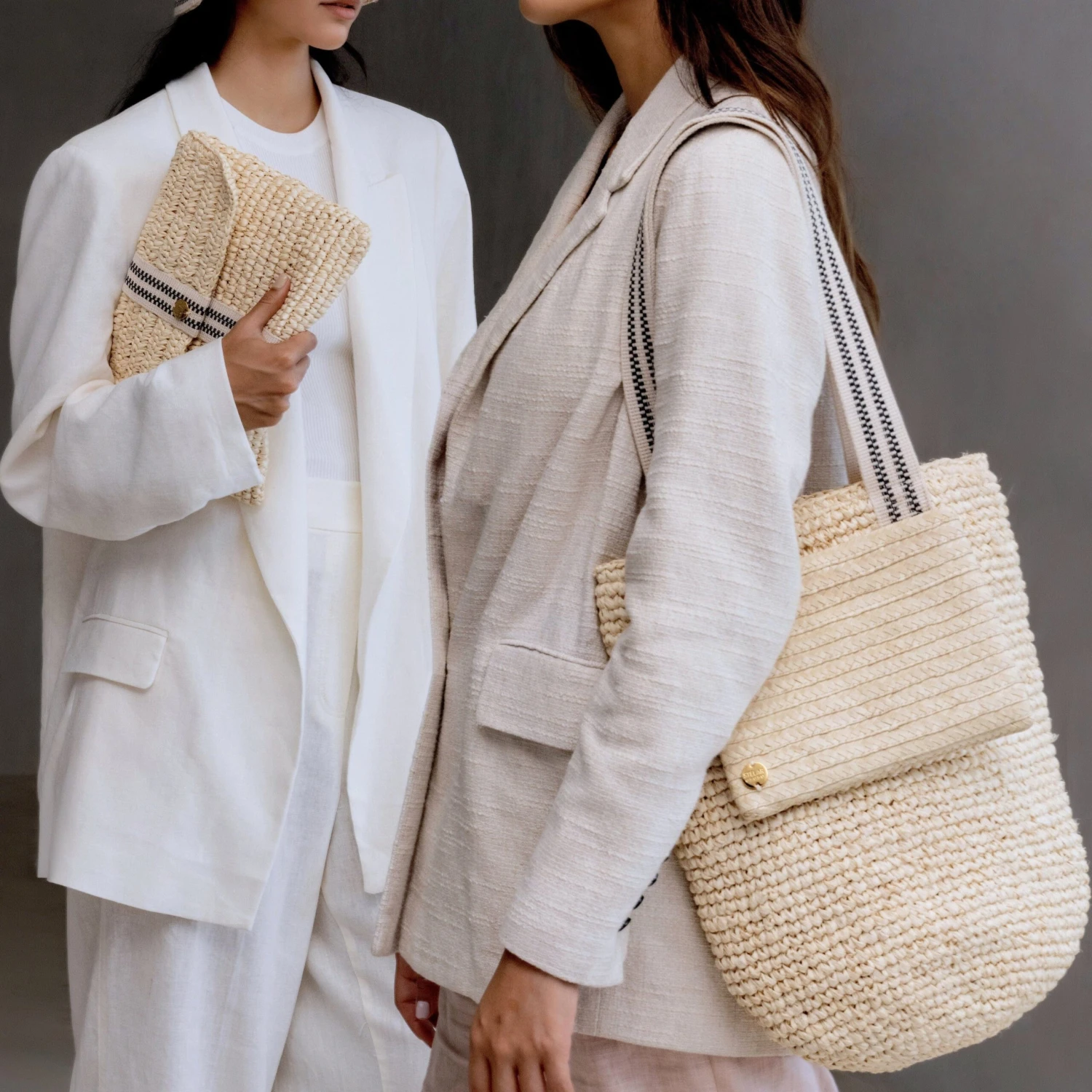 Cemagi Handwoven Raffia Tote Bag | Natural 4 Cemagi Handwoven Raffia Tote Bag | Natural - Image 2