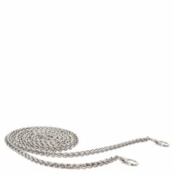 Sara Vegan Leather Chain Wallet Purse | Silver -Women Clothing Store svala sara vegan leather chain wallet purse silver 12467612450929