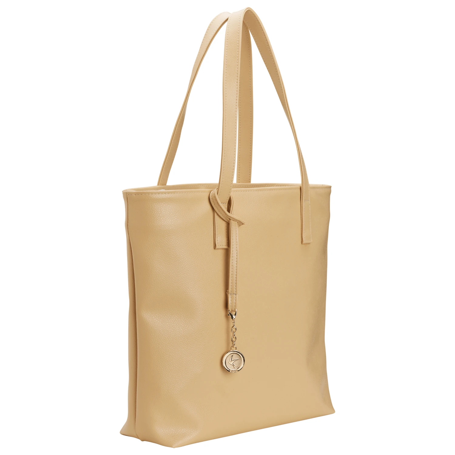 Simma Mirum® Vegan Tote Bag | Tan 4 Simma Mirum® Vegan Tote Bag | Tan - Image 2