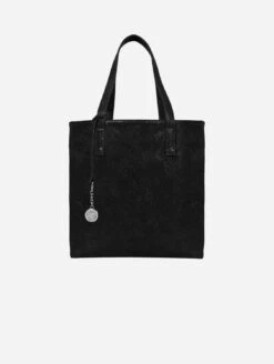 Simma Vegan Leather Tote Bag | Black