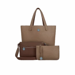 Women Clothing Store -Women Clothing Store the morphbag by gsk 3 vegan leather bags in 1 chocolate pralines 16015843229809