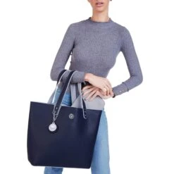 3 Vegan Leather Bags In 1 | Blue & Grey -Women Clothing Store the morphbag by gsk 3 vegan leather bags in 1 deep sea cloud 29295230025841