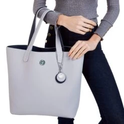 3 Vegan Leather Bags In 1 | Blue & Grey -Women Clothing Store the morphbag by gsk 3 vegan leather bags in 1 deep sea cloud 29295238479985