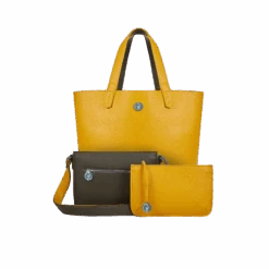 Women Clothing Store -Women Clothing Store the morphbag by gsk 3 vegan leather bags in 1 green pepper mustard 16015841296497