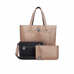 Women Clothing Store -Women Clothing Store the morphbag by gsk 3 vegan leather bags in 1 onyx rose gold 16015840477297