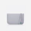 Multi-Function Vegan Leather Clutch | Grey 2 Multi-Function Vegan Leather Clutch | Grey -Women Clothing Store the morphbag by gsk vegan leather multi function clutch in grey 29127404978289