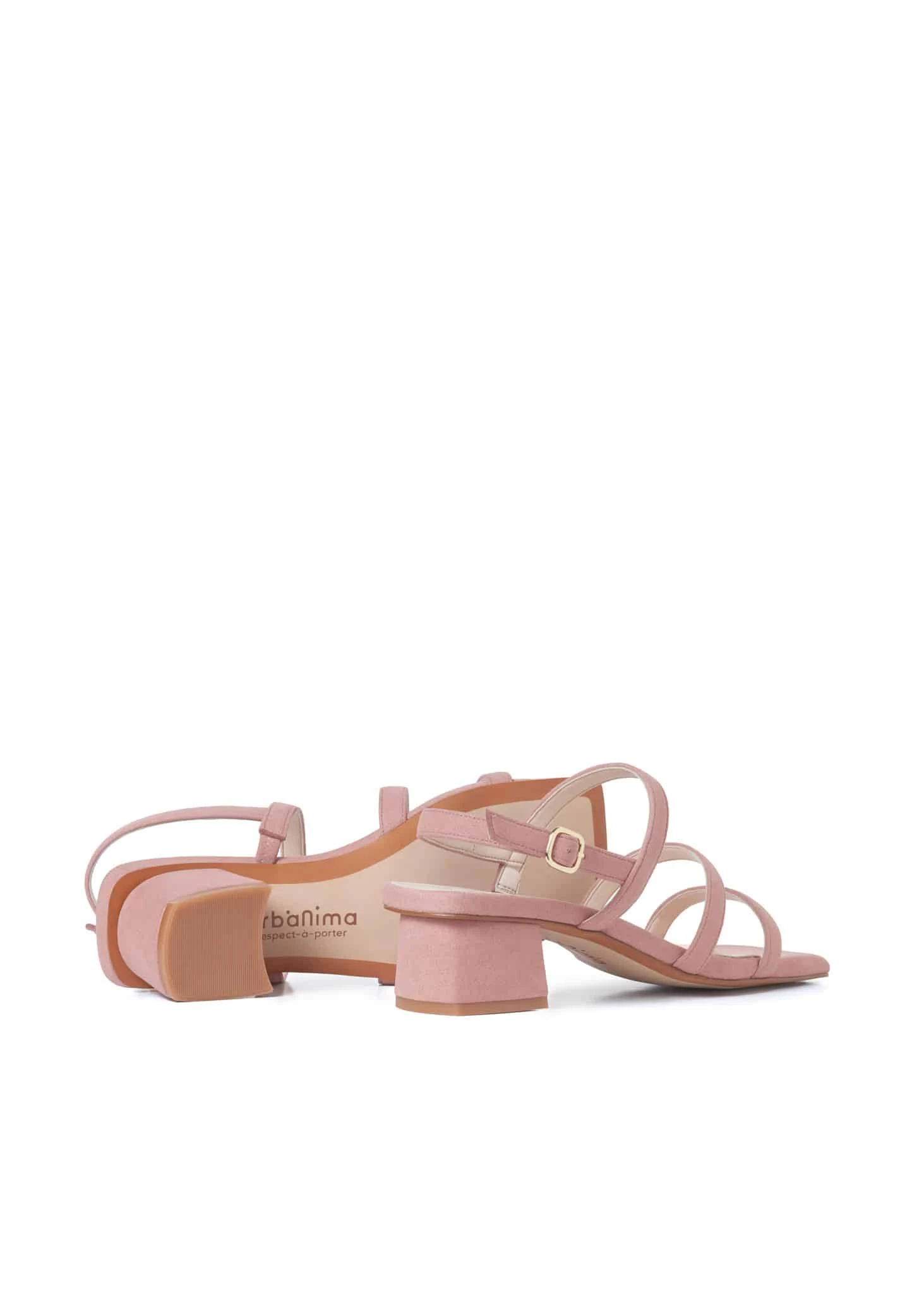 Glorieta Vegan Heeled Sandals | Pink 5 Glorieta Vegan Heeled Sandals | Pink - Image 3
