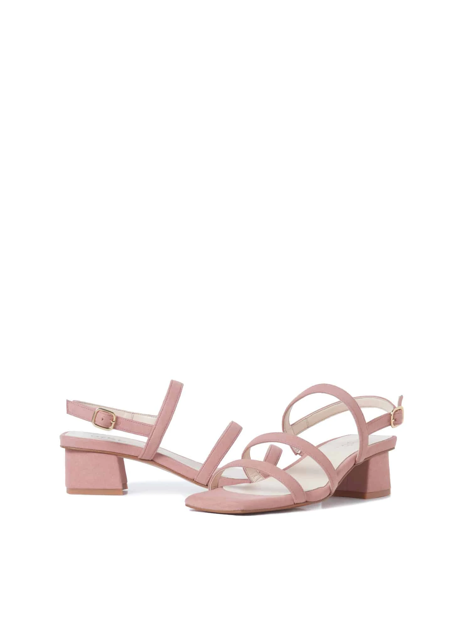 Glorieta Vegan Heeled Sandals | Pink 6 Glorieta Vegan Heeled Sandals | Pink - Image 4