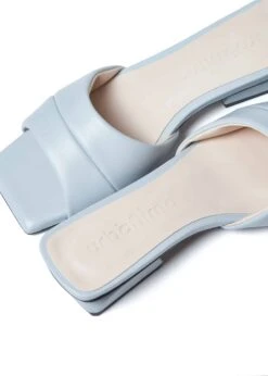 Promenade Vegan Mules | Sky Blue -Women Clothing Store urbanima promenade cielo 30652426944625