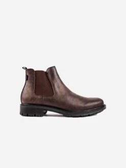 Gem Men's Vegan Leather Chelsea Boots | Brown