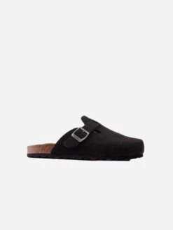 Taro Men's Footbed Vegan Sandals | Black