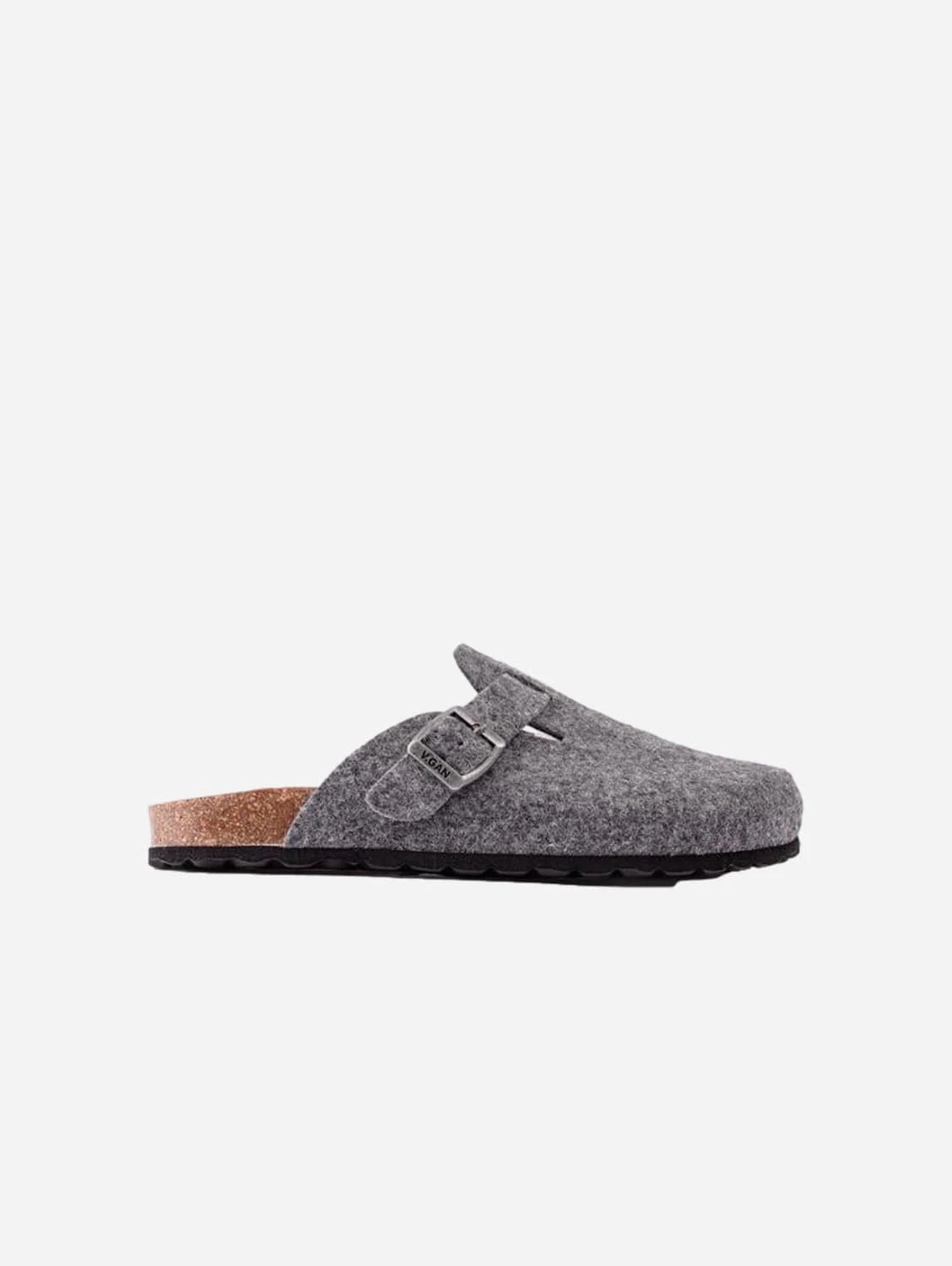 Taro Men's Footbed Vegan Sandals | Grey 3 Taro Men's Footbed Vegan Sandals | Grey