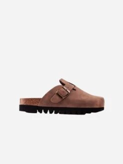 Taro Women's Footbed Vegan Shoes | Brown