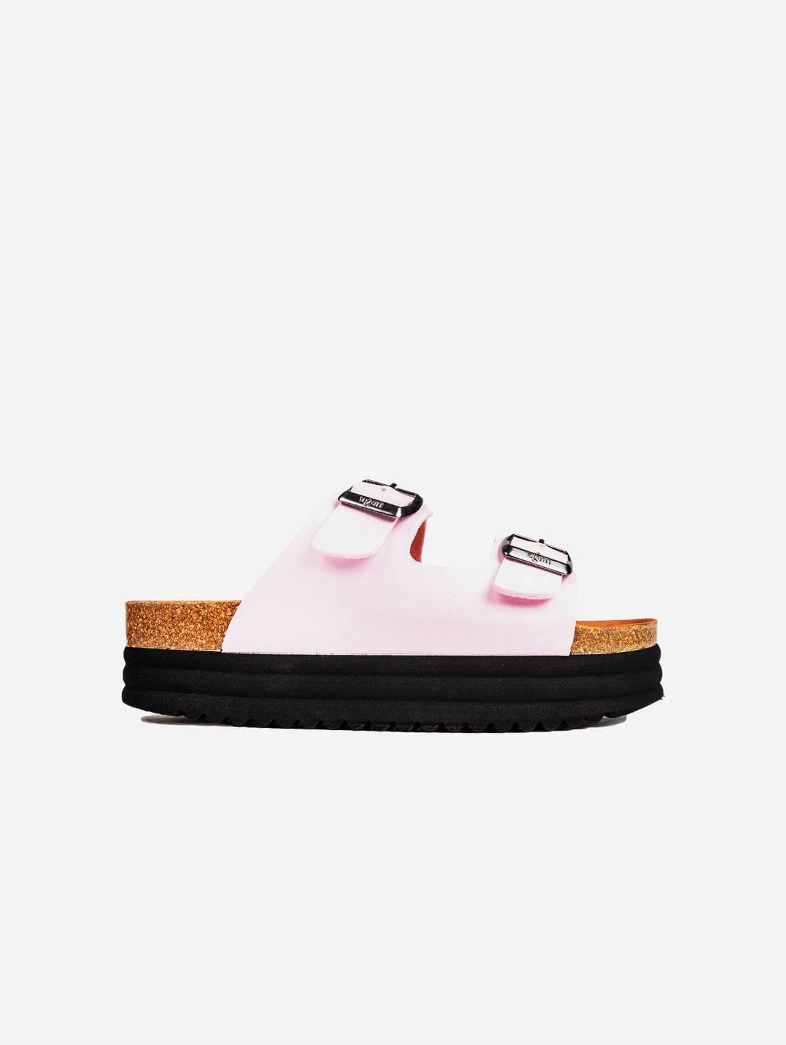 Plum Women's Vegan Footbed Sandals | Light Pink 3 Plum Women's Vegan Footbed Sandals | Light Pink