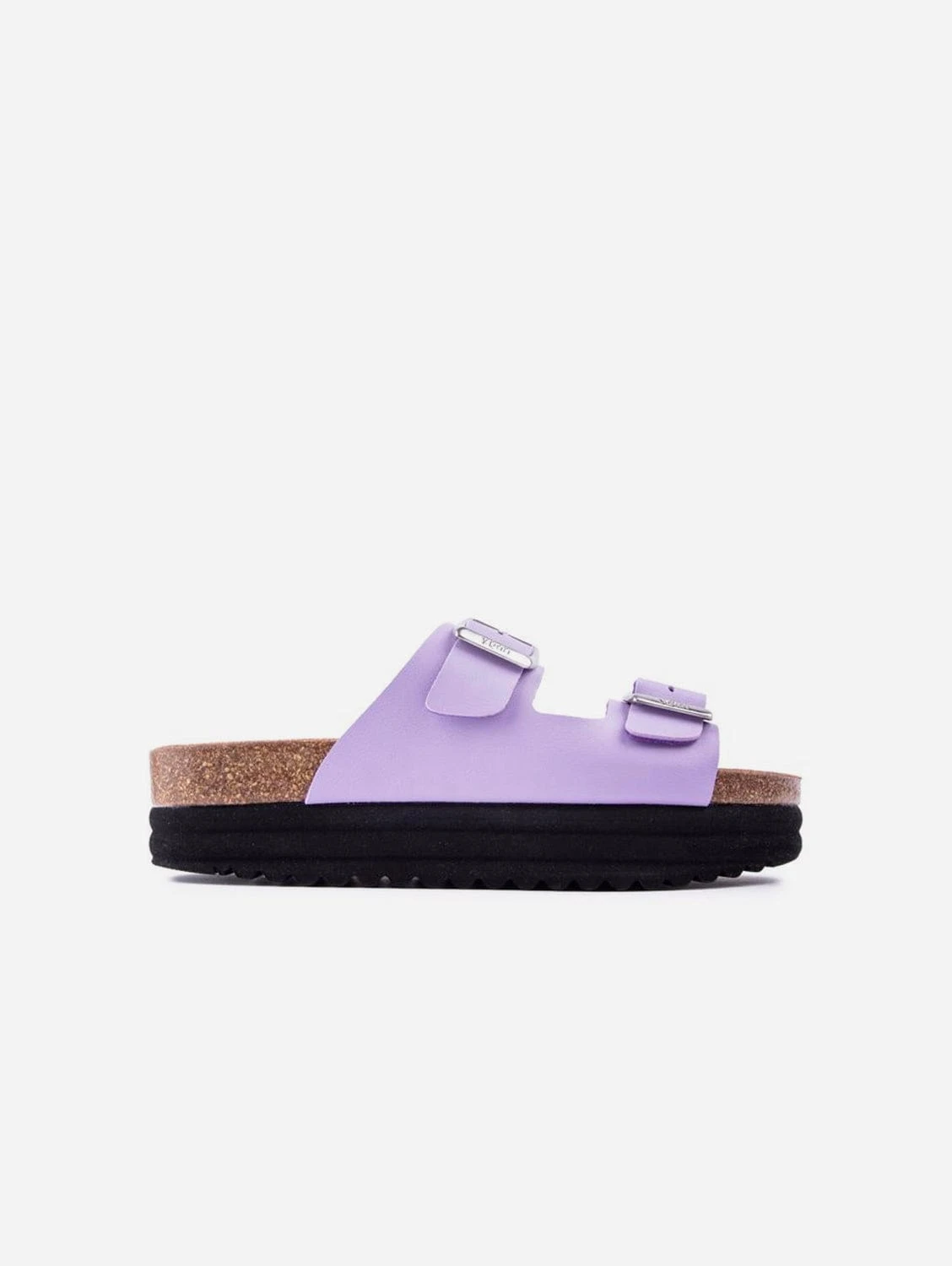 Plum Women's Vegan Footbed Sandals | Lilac 3 Plum Women's Vegan Footbed Sandals | Lilac