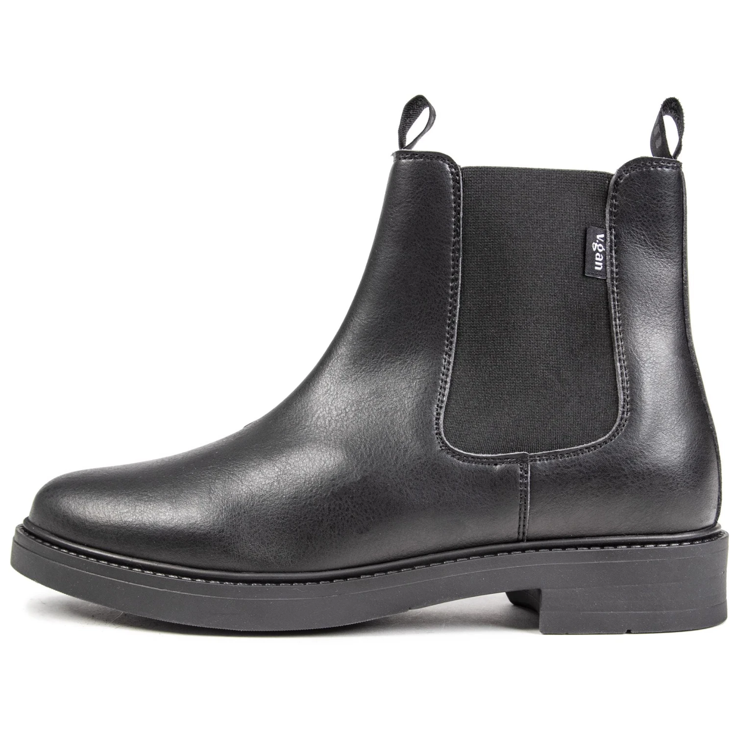Bay Women's Vegan Leather Chelsea Boots | Black 7 Bay Women's Vegan Leather Chelsea Boots | Black - Image 5