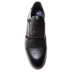 Chervil Men's Vegan Leather Monk Shoes | Black -Women Clothing Store v gan chervil monk shoes 30499391930481