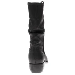 Hummus Women's Vegan Leather Mid Calf Boots | Black -Women Clothing Store v gan hummus mid calf boots 30514463834225