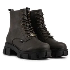 Matcha Women's Vegan Leather Ankle Boots | Brown 10 Matcha Women's Vegan Leather Ankle Boots | Brown -Women Clothing Store v gan matcha ankle boots 30517498380401