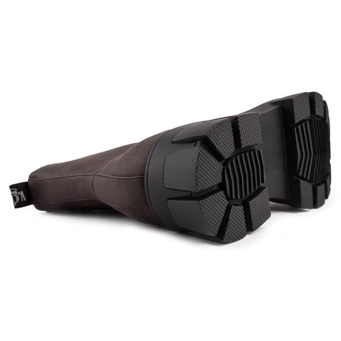 Matcha Women's Vegan Leather Ankle Boots | Brown 7 Matcha Women's Vegan Leather Ankle Boots | Brown - Image 5