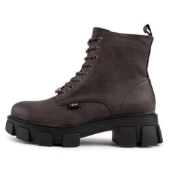 Matcha Women's Vegan Leather Ankle Boots | Brown 13 Matcha Women's Vegan Leather Ankle Boots | Brown -Women Clothing Store v gan matcha ankle boots 30517498478705