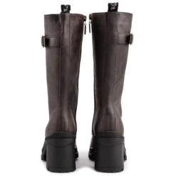 Oolong Women's Vegan Leather Mid Calf Boots | Brown 11 Oolong Women's Vegan Leather Mid Calf Boots | Brown -Women Clothing Store v gan oolong mid calf boots 30517053456497