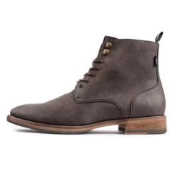 Rye Men's Vegan Leather Ankle Boots | Brown -Women Clothing Store v gan rye ankle boots 30514563842161