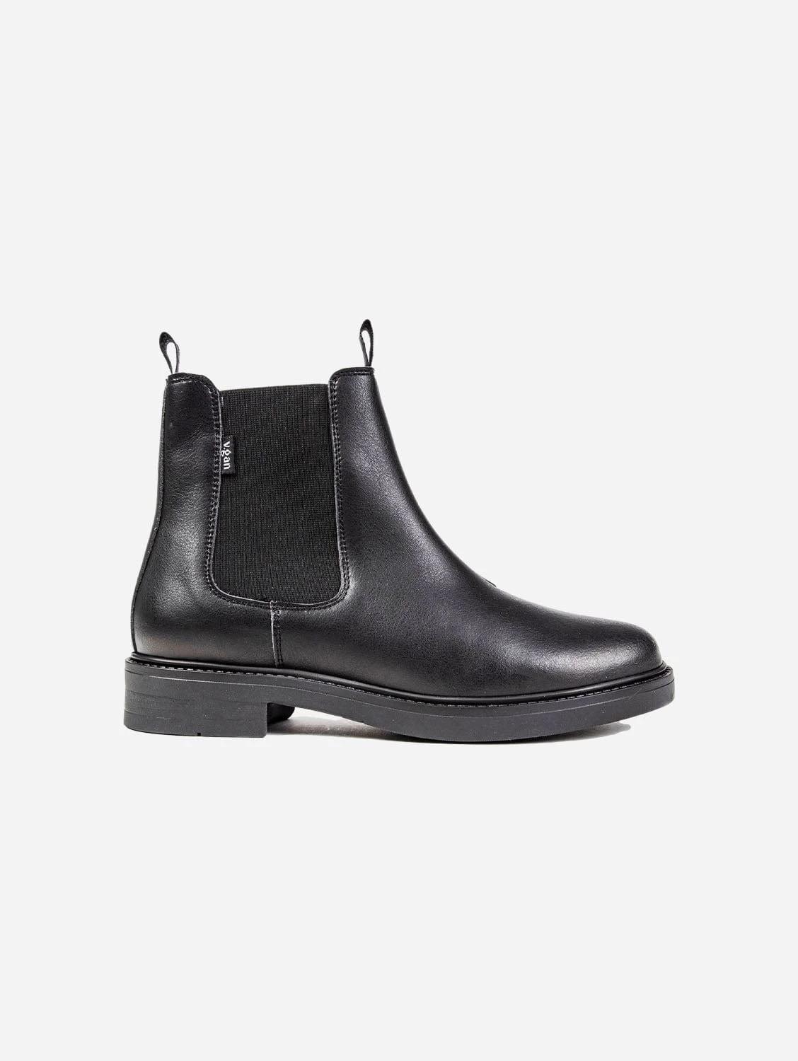 Bay Women's Vegan Leather Chelsea Boots | Black 3 Bay Women's Vegan Leather Chelsea Boots | Black