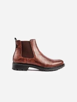 Gem Men's Vegan Leather Chelsea Boots | Tan