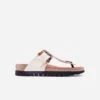 Kiwi Women's Vegan Toe Post Sandal | Tortoiseshell