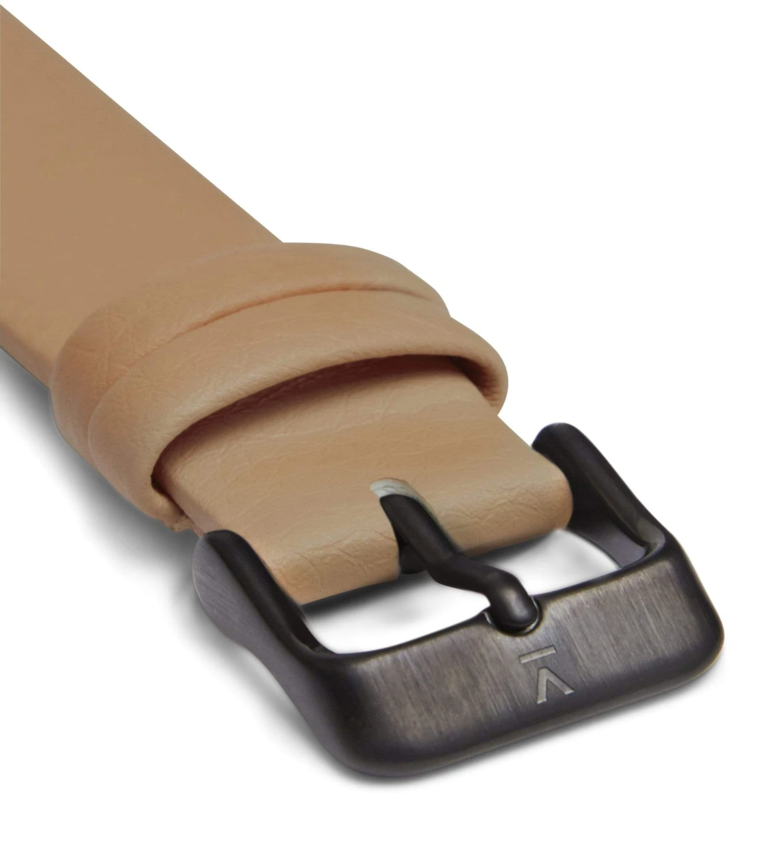 Moment Watch With Black Dial | Tan Vegan Leather Strap 6 Moment Watch With Black Dial | Tan Vegan Leather Strap - Image 4