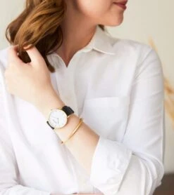 Ilse Collection 316L Stainless Steel Gold Bangle -Women Clothing Store votch gold bangle ilse collection 29626359611505