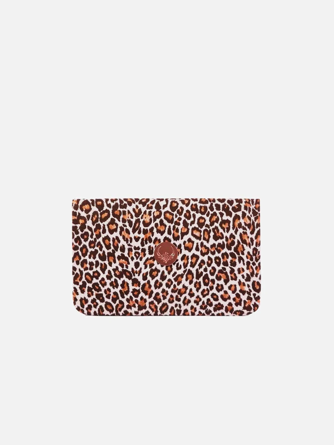 The Miami Vegan Leather Clutch | Leopard Print 3 The Miami Vegan Leather Clutch | Leopard Print