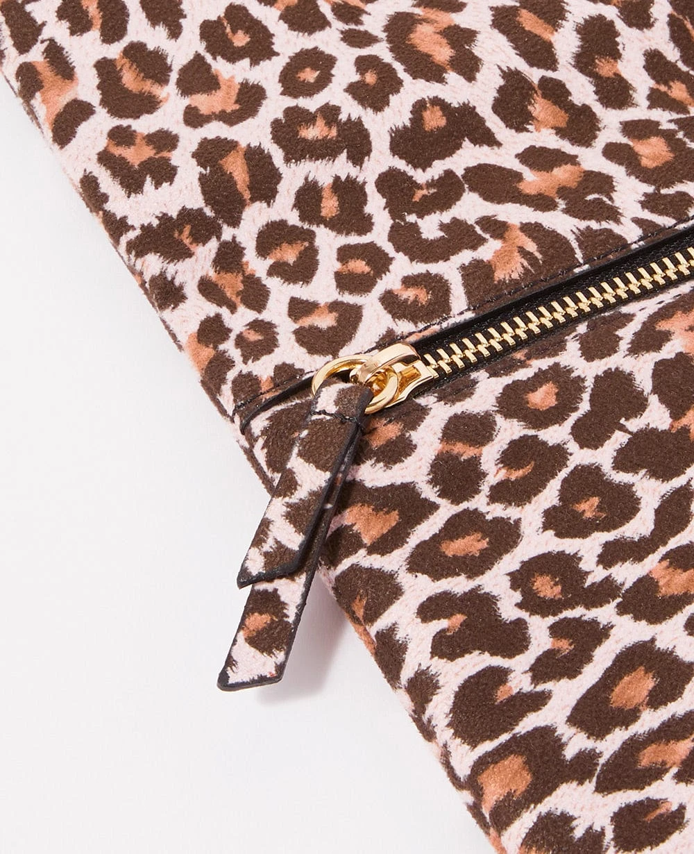 The Miami Vegan Leather Clutch | Leopard Print 6 The Miami Vegan Leather Clutch | Leopard Print - Image 4